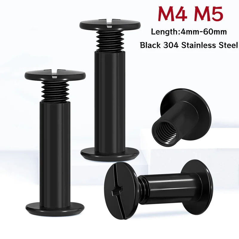 

Черные переплетные заклепки M4 M5 из нержавеющей стали 304