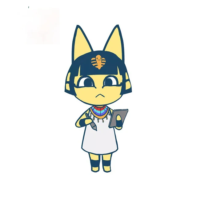 

FUYOOHI игровые наклейки для Ankha, автомобильные наклейки, индивидуальные виниловые водонепроницаемые доски для серфинга, декор для шлема, товары для автомобиля, наклейки из ПВХ