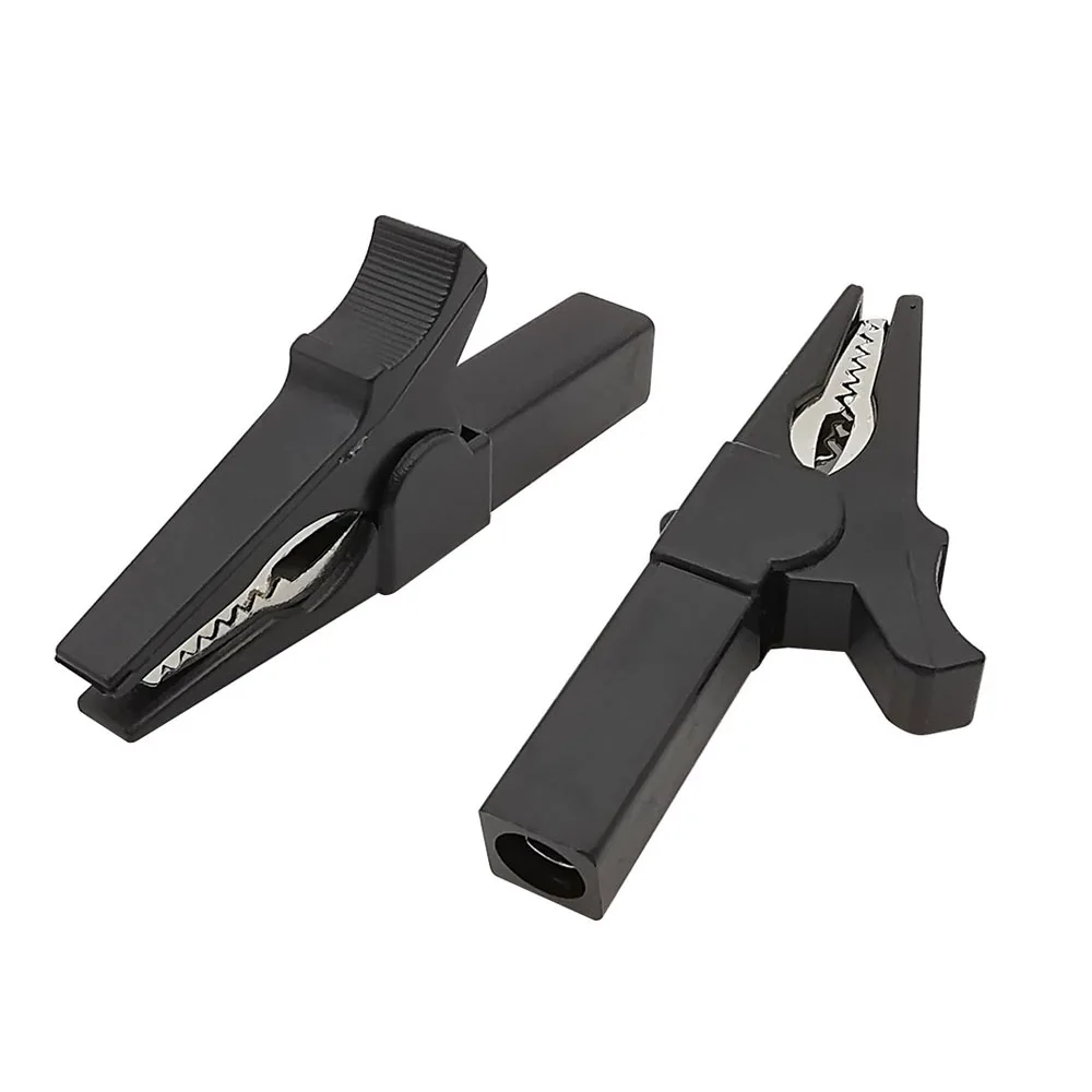 6 шт. 55 мм стандартный зажим типа крокодил для штекера банана 4 мультиметр ручка