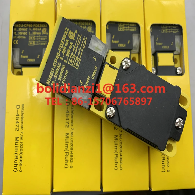 Оригинальный датчик NI40U-CP40-VP4X2 NI40U-CP40-VN4X2 NI40U-CP40-FDZ30X2