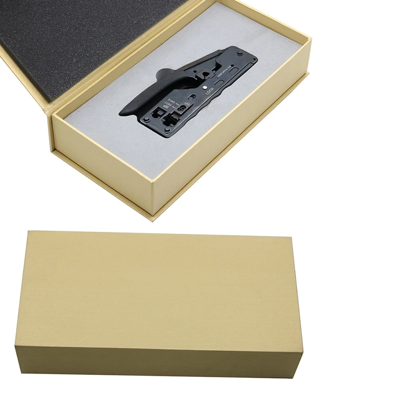 RJ45 Network Crimper Tool For Cat7 Cat6 Cat5 STP 8P8C Multifunction Crimp Metal Clip Stripper