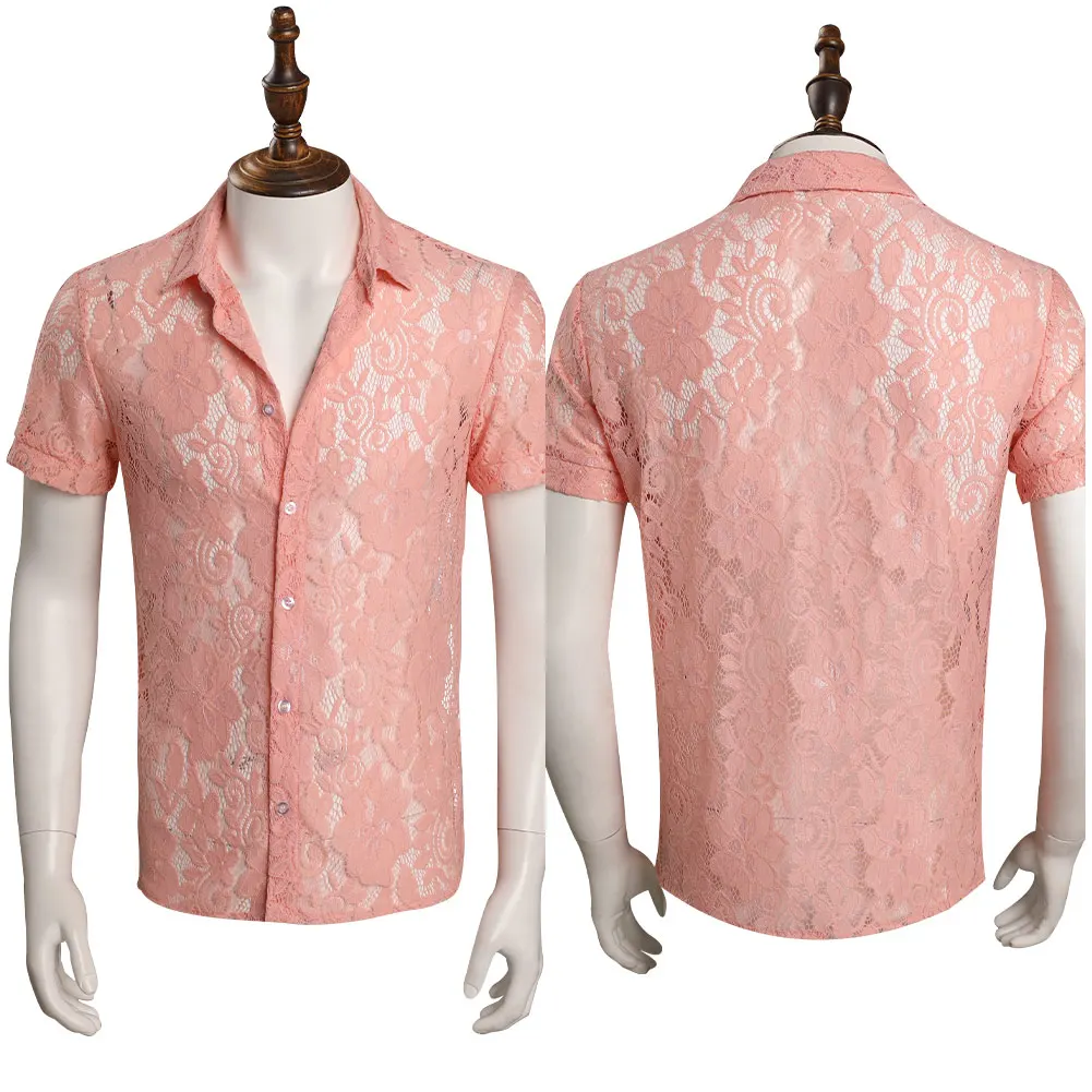 

Presley Cosplay Costume Short Sleeve Shirt Outfits Halloween Carnival Suit
