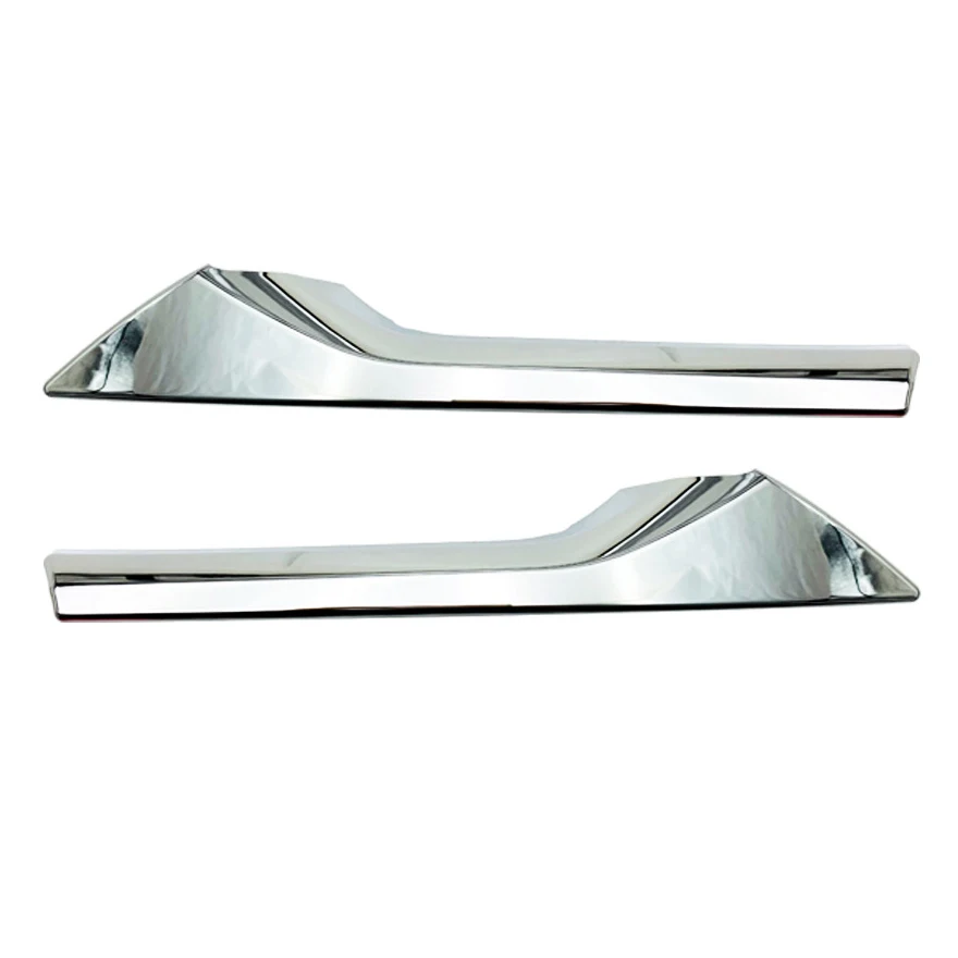 

for Toyota Corolla Cross 2020 2021 Chrome Upper Front Center Grille Grill Moulding Strips Cover Trim Car Styling