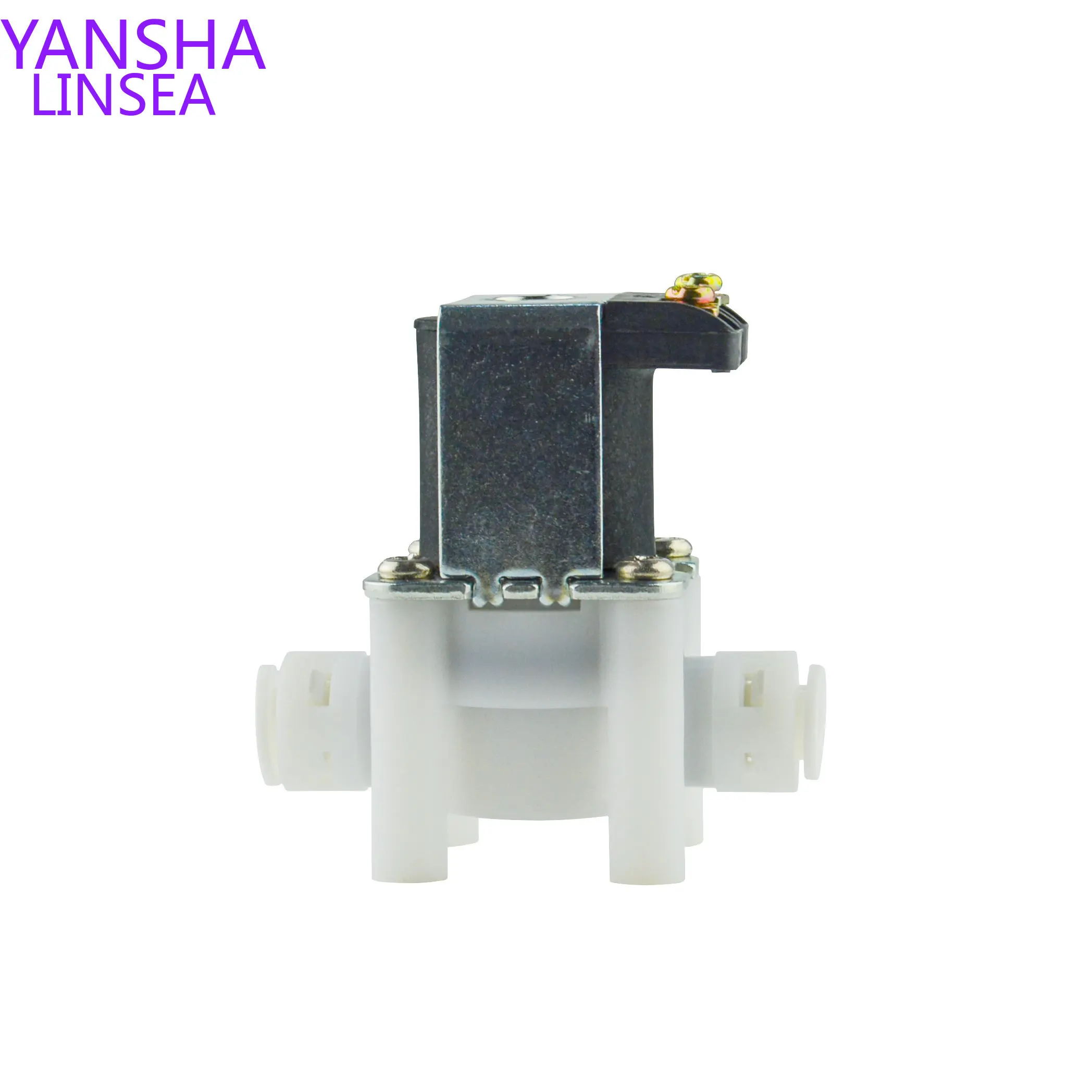

PFD-0Y01 DC 6/9/12/24V right angle Normally Closed N/C 0.02 to 0.8mpa copper valve body G1/4'' Water Inlet Solenoid Valve