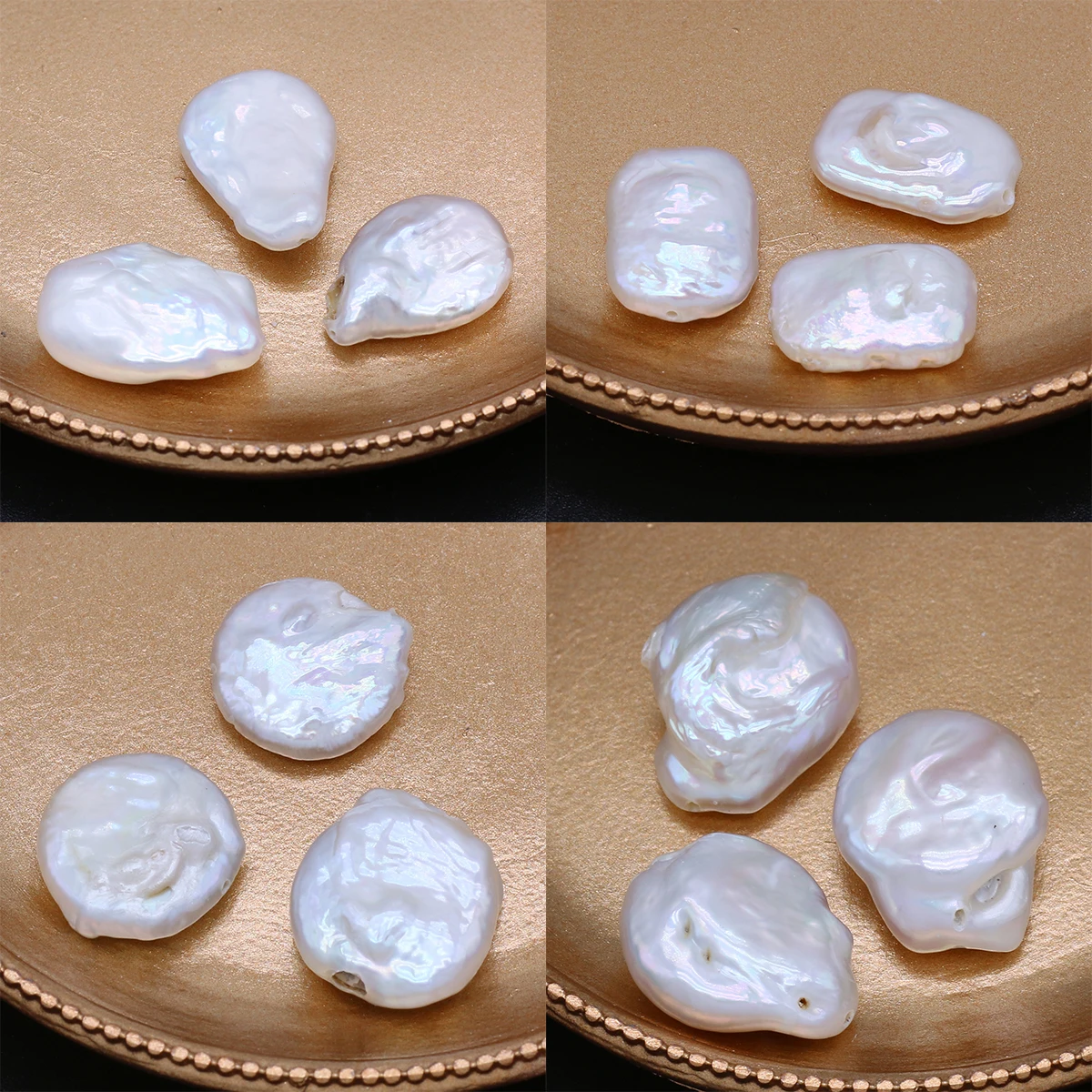

Natural Freshwater Pearl Beads Irregular Shape Isolation Loose Beads for DIY Jewelry Making Bracelet Necklace Accessories Gifts