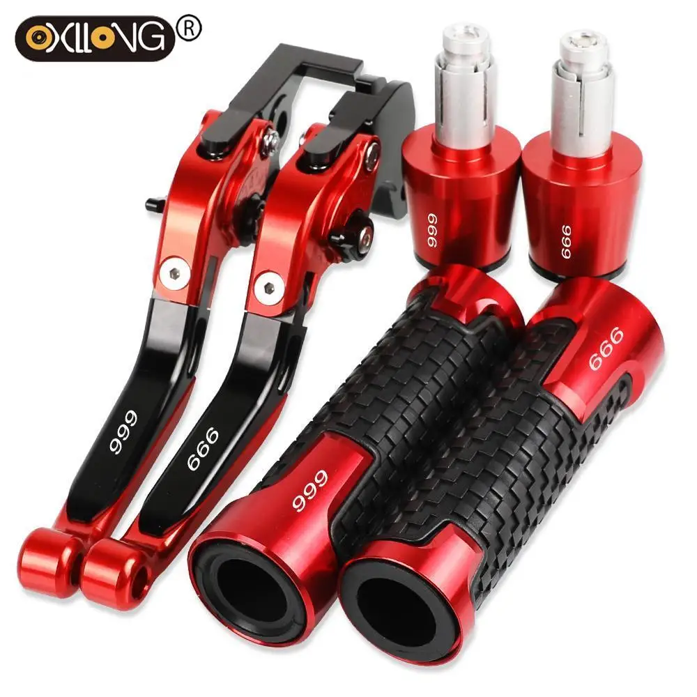 

Motorcycle Brakes Tie Rod Handbrake Brake Clutch Levers Handlebar Hand Grips ends 999 For DUCATI 999 2003 2004 2005 2006