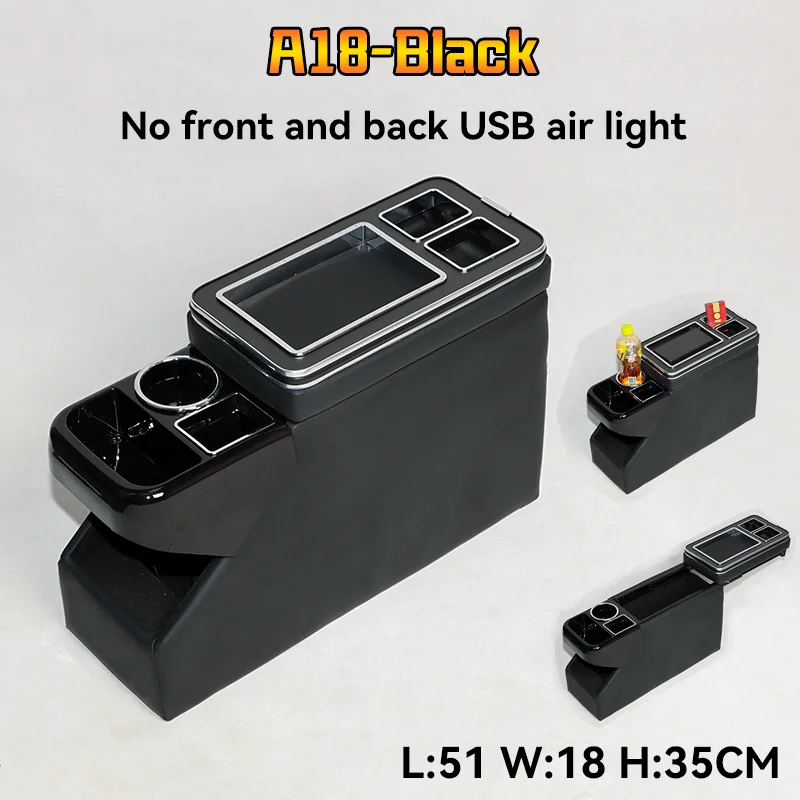 

Универсальный центральный подлокотник для Toyota Proace Verso, ящик для хранения в квартире, беспроводная зарядка, универсальный MPV автомобильный подлокотник, консоль