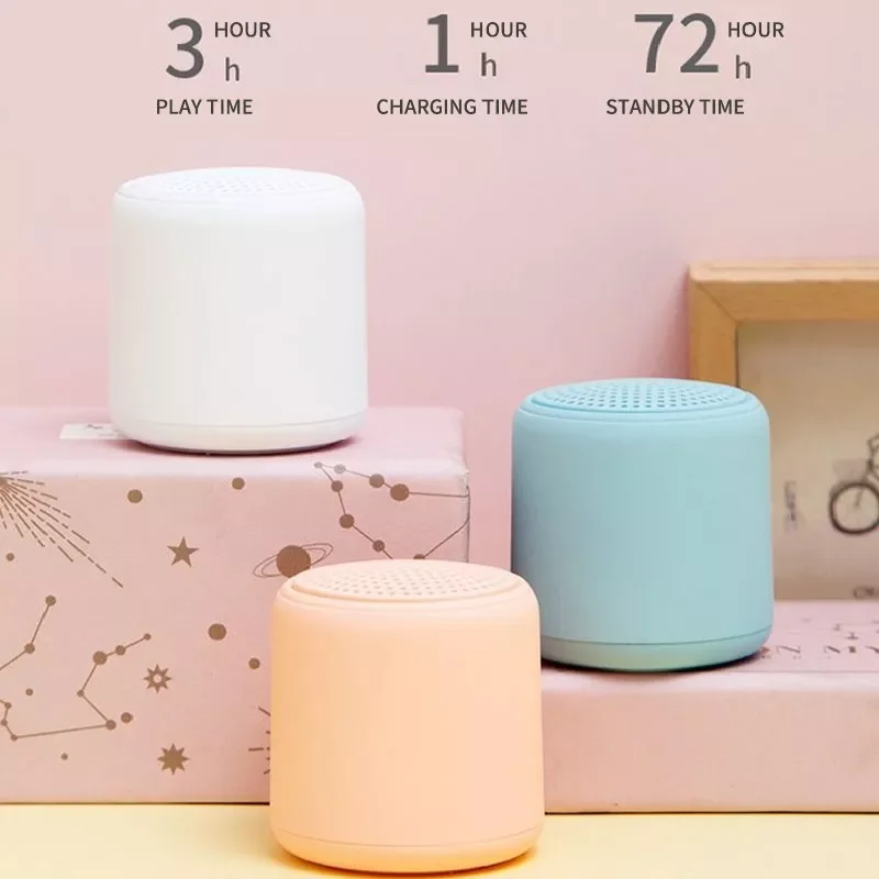 

Creative Macaron Bluetooth Speaker Outdoor Sports Waterproof Mini Portable Subwoofer Collection Small Speaker