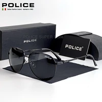 police luxury brand sunglasses man pilot polarized lenses sun glass uv400 outdoor mens glasses des lunettes de soleil 178