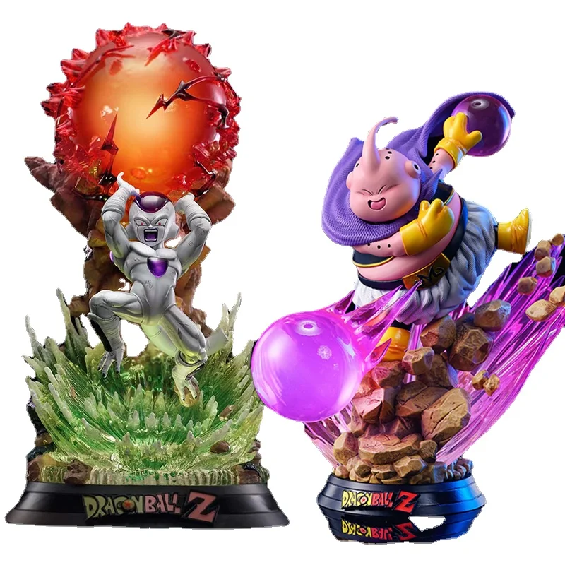 S Gk Statue With Light Base Collection Model Toys For Children Gift