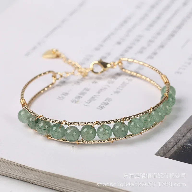 2024 Новые браслеты ручной работы из натурального камня 14 кг для женщин модные