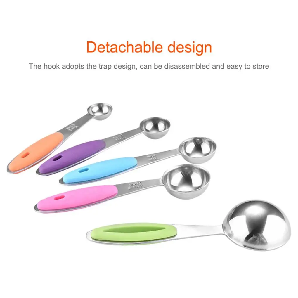 

Набор из 10 мерных ложек, мерная ложка из нержавеющей стали для выпечки, чая, кофе, кухонные мерные приборы