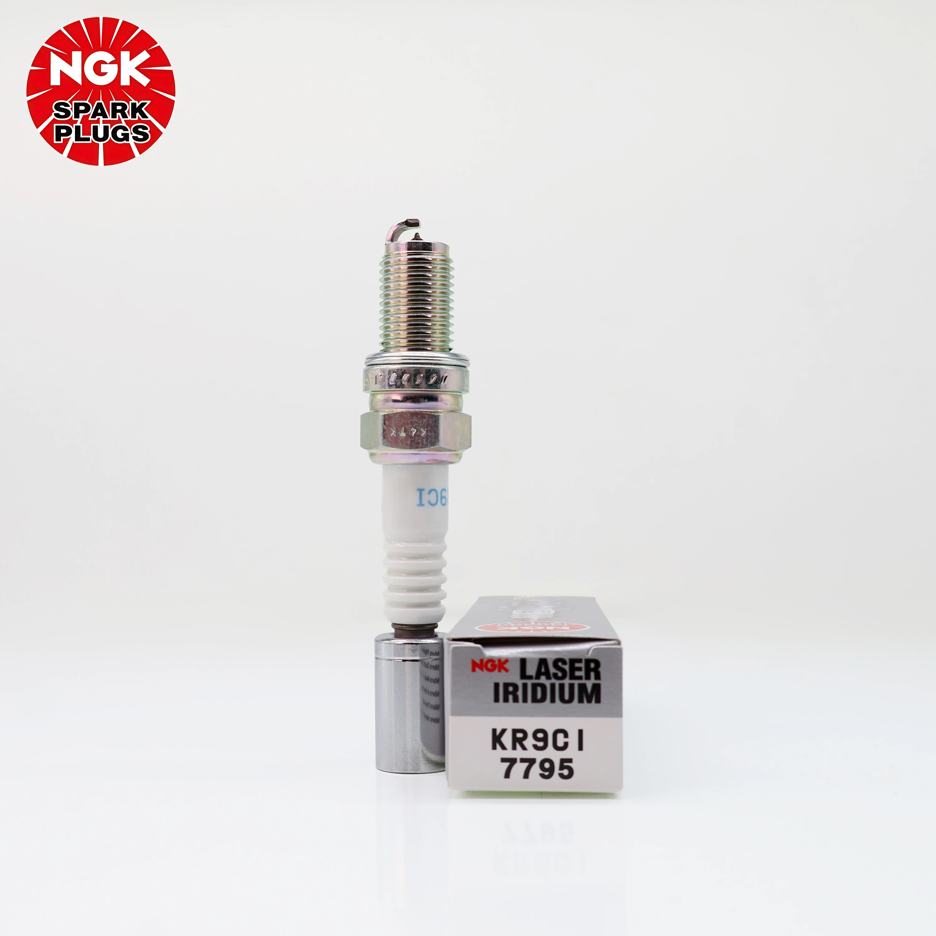 Фото Оригинальная свеча зажигания NGK Laser Iridium KR9CI 7795 для BMW, MINI OEM: 11127675485, 12127699116, 12127728635, 7675485 №2