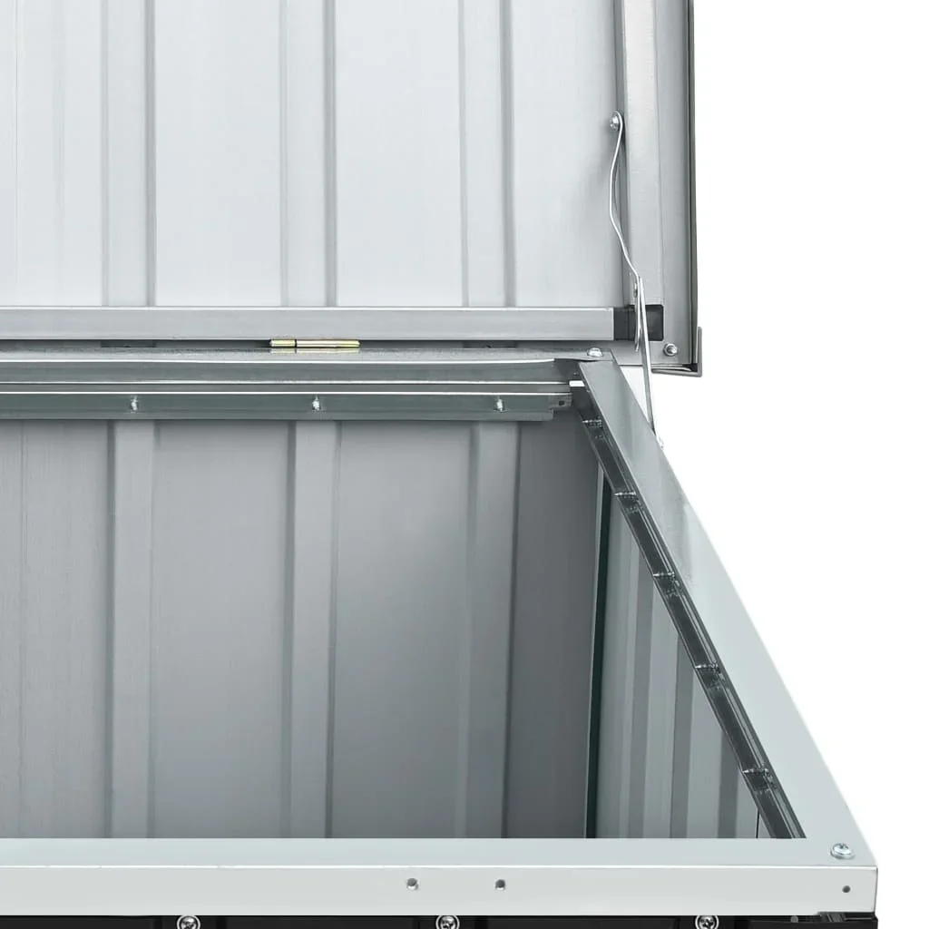 Садовый ящик для хранения Антрацит 129x67x65 см украшения вашего сада патио или