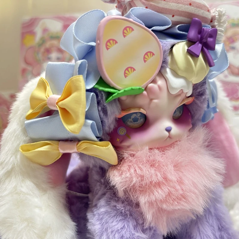Фото Tutulong V4 Fantasy Creature Sweet Dessert Series слепая коробка Kawaii Surprsie сумка настольная виниловая плюшевая таинственная игрушка для домашнего декора подарки №3