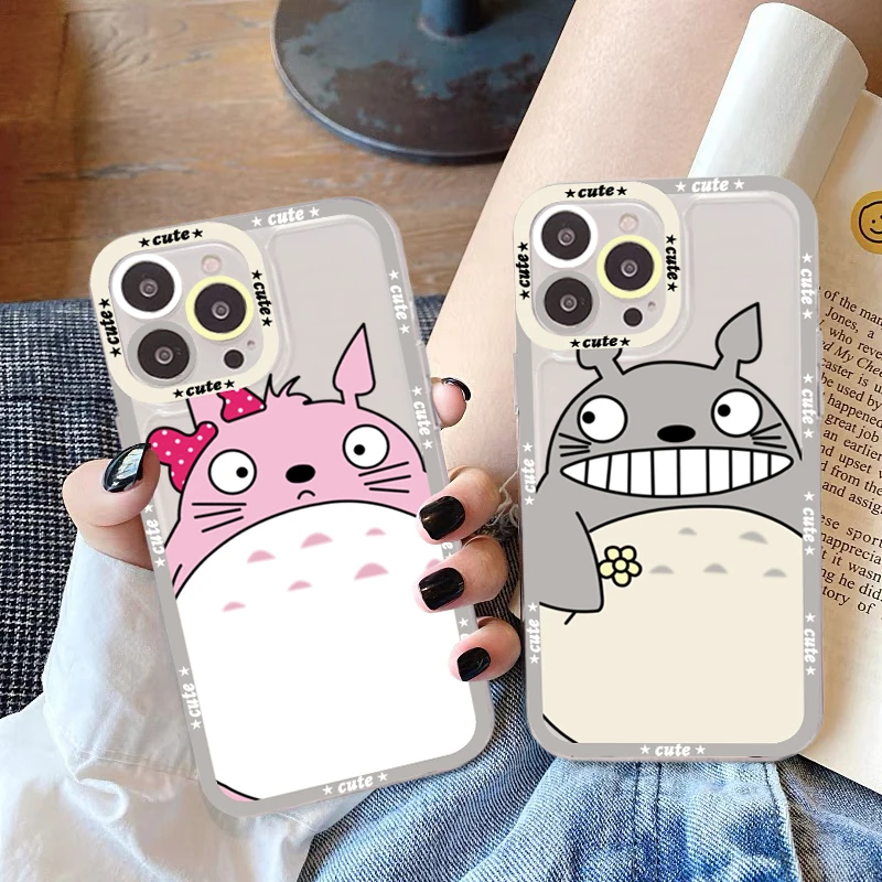 

Totoro Phone Case for iPhone 11 12 13 Mini Pro Max 14 Pro Max Case shell