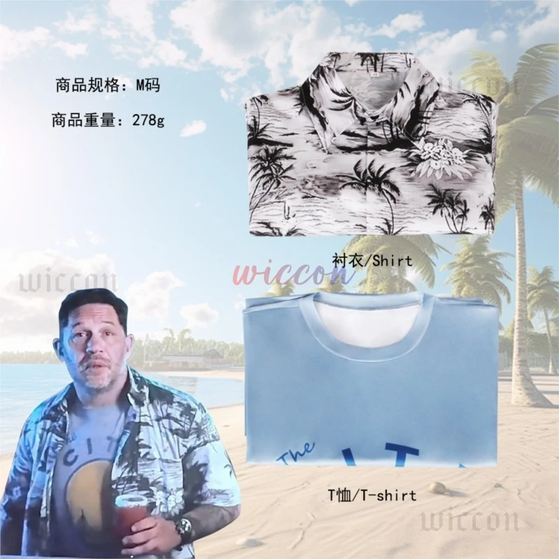 Эдди Брок Косплей Мужская Фантазия Футболка с принтом Пальто Кино Венеры