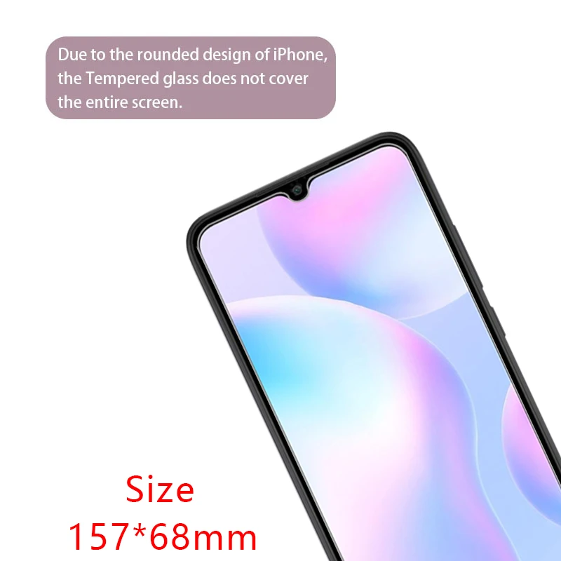Фото Защитная пленка для экрана Xiaomi Redmi 9A/9AT, защитное закаленное стекло для Redmi 9A/9AT/9 A/AT/A9, пленка для Xiaomi Redmi №3