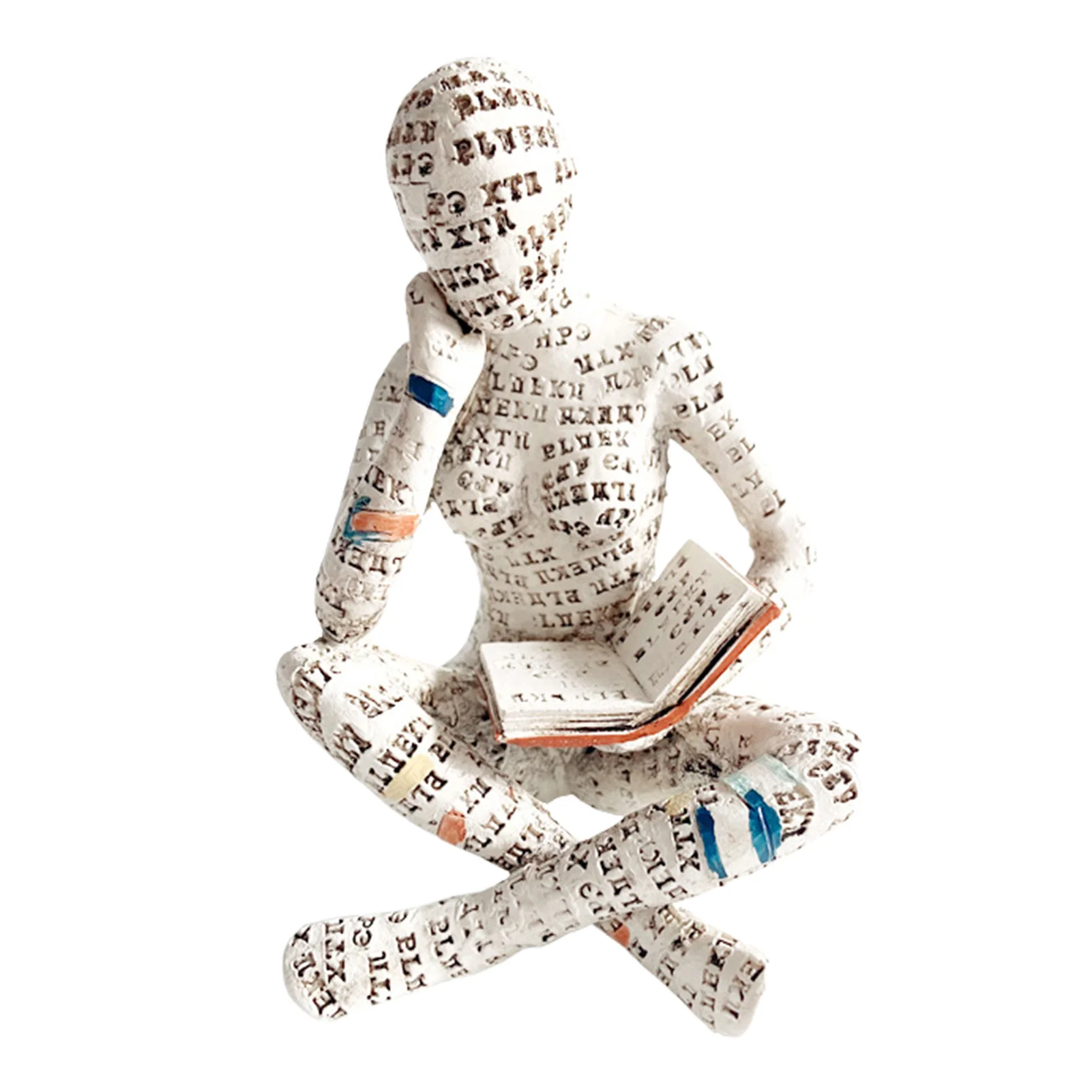 

Статуэтка женщины для чтения, статуэтка женщины для чтения в непринужденной позе, Реалистичная фигурка женщины для чтения, статуэтка женщи...