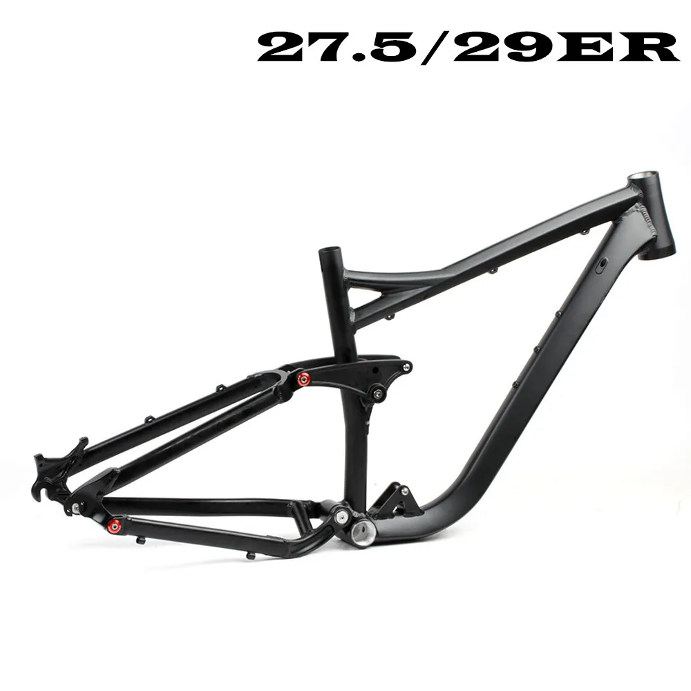 HIMALO Bicycle Frame full Suspension frame 29ER 27.5ER Aluminium Alloy MTB Mountain DH Cycling Downhill bike Accessories | Спорт и