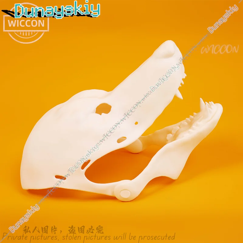 Реалистичный женский и мужской костюм для косплея с открытым ртом