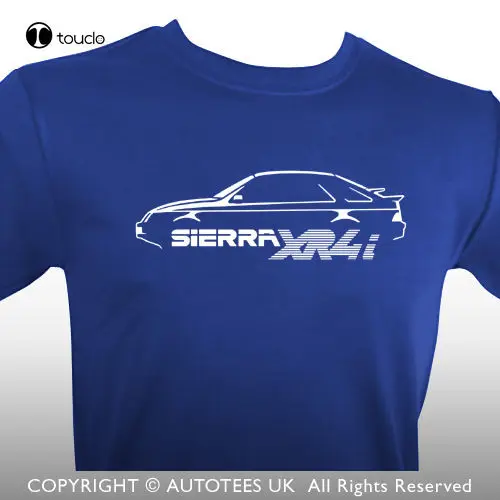 Новая модная летняя футболка в стиле ретро с изображением американской Sierra Xr4I, Классическая Женская хлопковая футболка на заказ, Подростковая унисекс