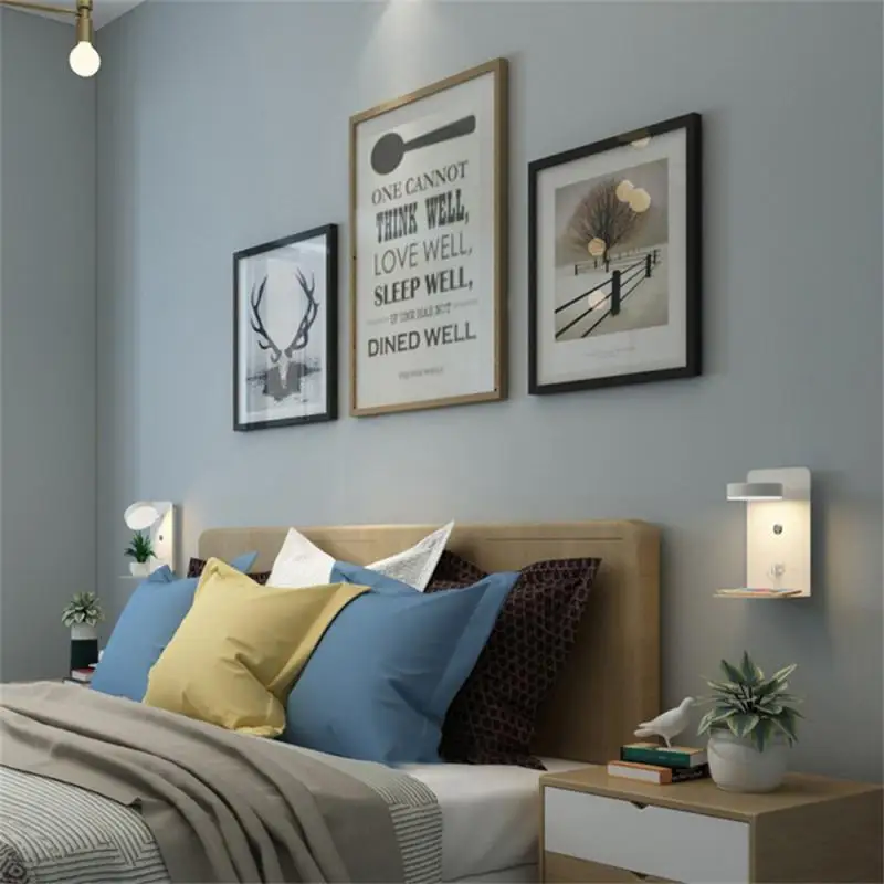 

Night Lighting Lamps Comfortable With Switch Simple Style Not Dazzling Interface Fashion For Bedroom Study Living Room
