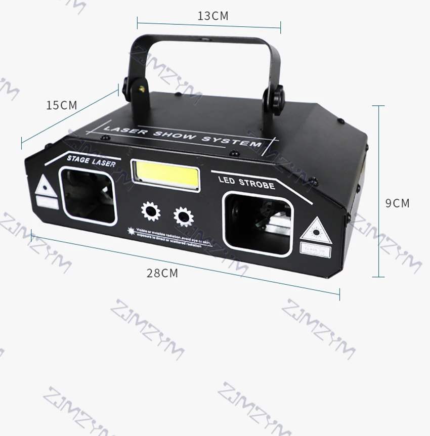 

3 в 1, лазерный проектор DMX512