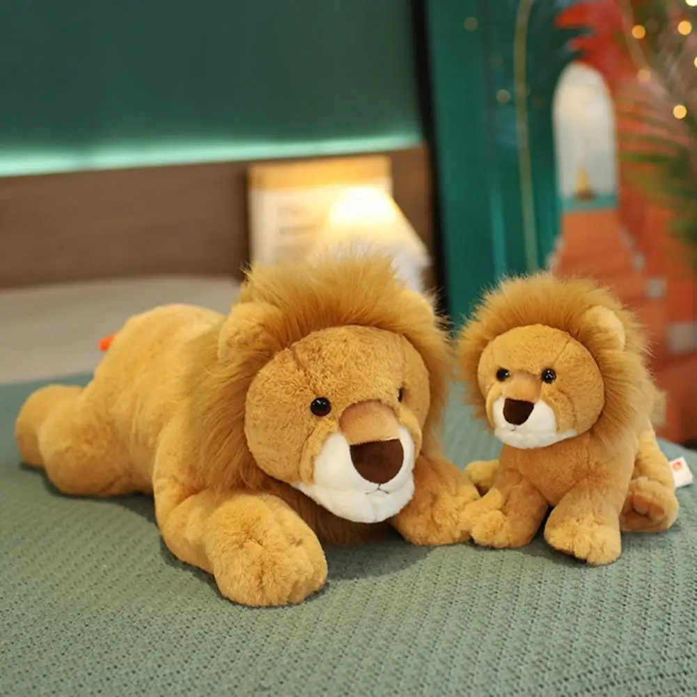 

Милые мягкие животные имитация льва кукла орнамент льв плюшевая игрушка декоративные фотографии реквизит