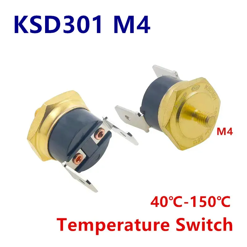 

Медный биметаллический термостат KSD301 M4 40-150°C 10A 250V нормально закрытый