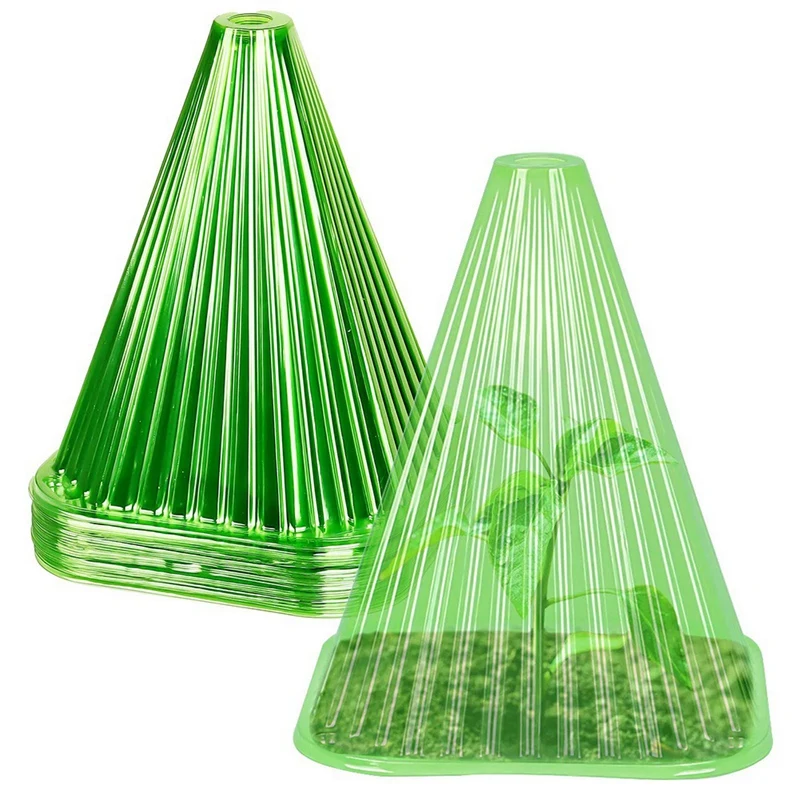 

30 Pcs Garden Cloches For Plants, Reusable Bell Plant Cover, Plant Covers Protectors From Animals Snails 7.7In Dx8.7In H