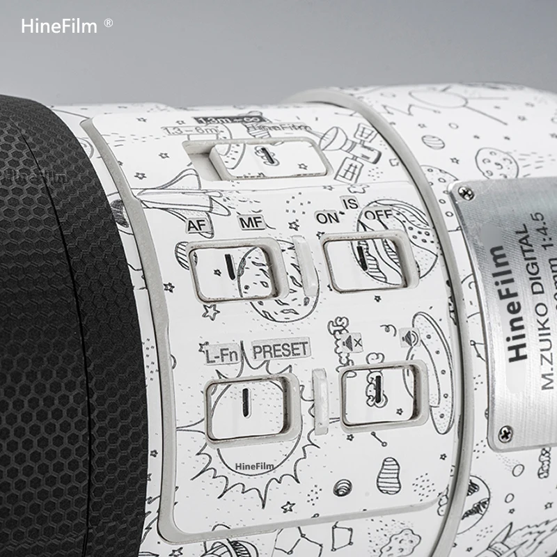Фото Защитная пленка Hinefilm для объектива Olympus 150-400 F4.5 Premium Decal Skin 150 400 Len Sticker 150-400 Защитная пленка для объектива 150-400 мм №5
