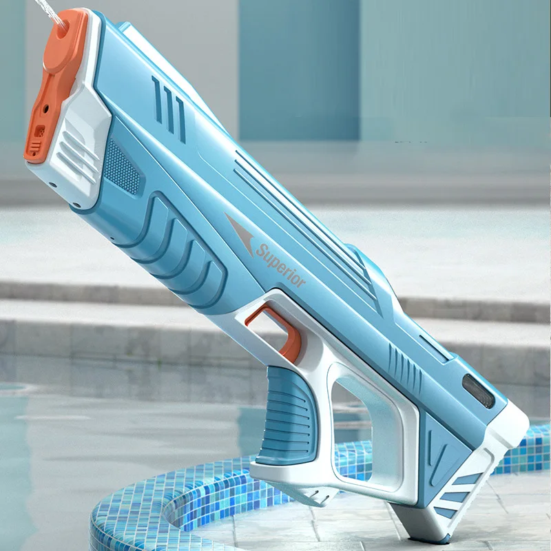 

Electric Water Gun Automatic Induction Water Absorbing Super Blaster Burst Watergun for Kids Summer Beach Water Amusement Toys
