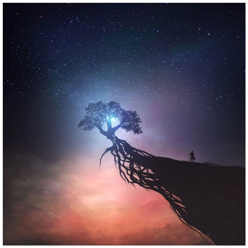 

Алмазная живопись «сделай сам», алмазная вышивка, круглая смола, алмазная вышивка крестиком, домашний Настенный декор, 30 х30 см, светильник в ...