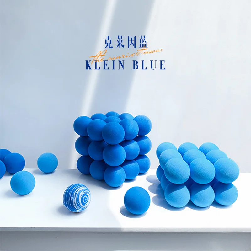 

Klein Blue Ball Internet Famous Photo Taking Props Home Ornament and Decoration home accessories living room decoration