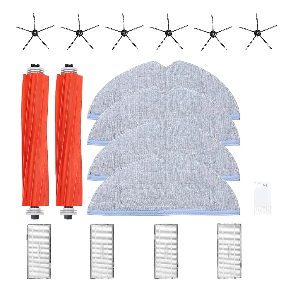 

Сменные детали, основная и боковая щетки, HEPA-фильтры, совместимые с Roborock S7 T7S аксессуары для робота-пылесоса