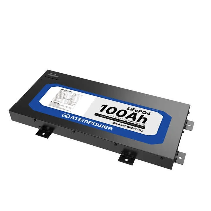 Ультратонкая литиевая батарея глубокого цикла 5 см 12 В 100 Ач Slimline Lifepo4 литий-ионная