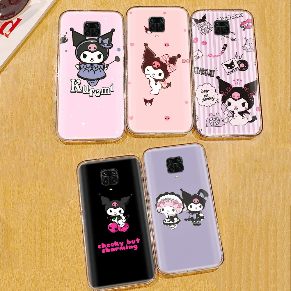 

Transparent Case for LG K61 K71 K52 K42 K92 K62 Q61 Q52 Q60 V60 THINQ5 G8 G8x ThinQ VELVET Stylo 6 V40 V50 Max Kuromi