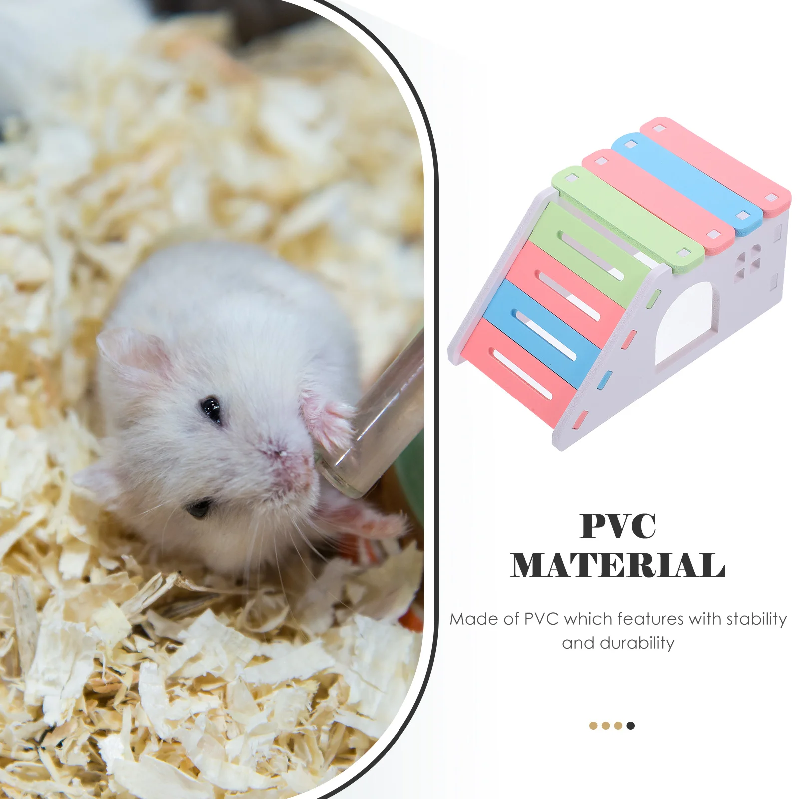 Домик для хомяка с лестницей игровая площадка скрытая клетка игрушечное убежище