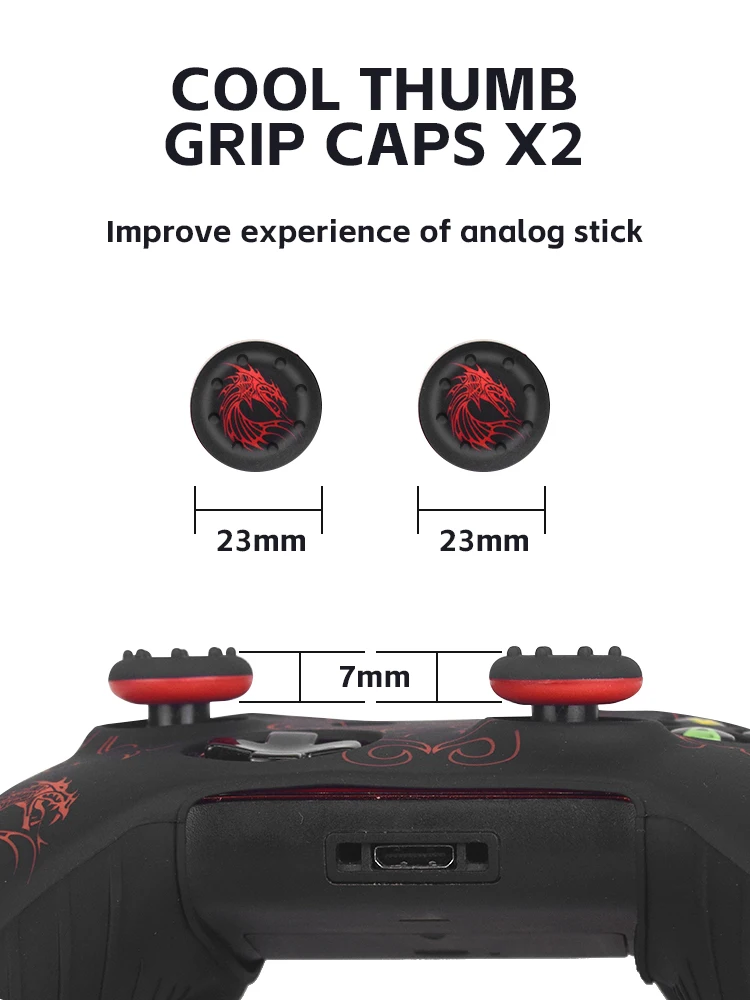 Силиконовый защитный чехол для контроллера Xbox One Data Frog