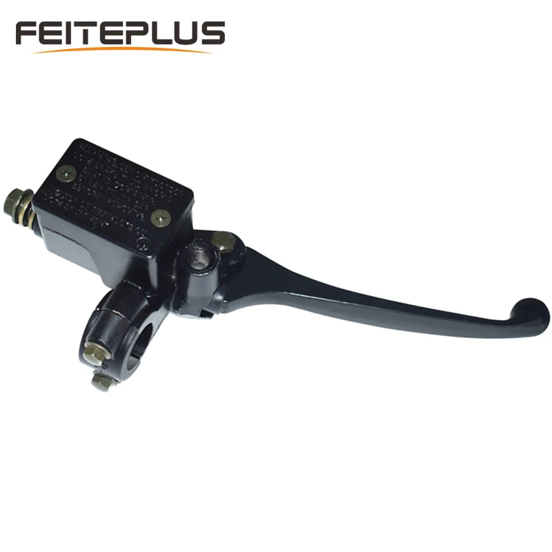 

7/8" 22mm Universal Front Motorcycle Brake Clutch Master Cylinder Reservoir levers For Honda CG150 Black