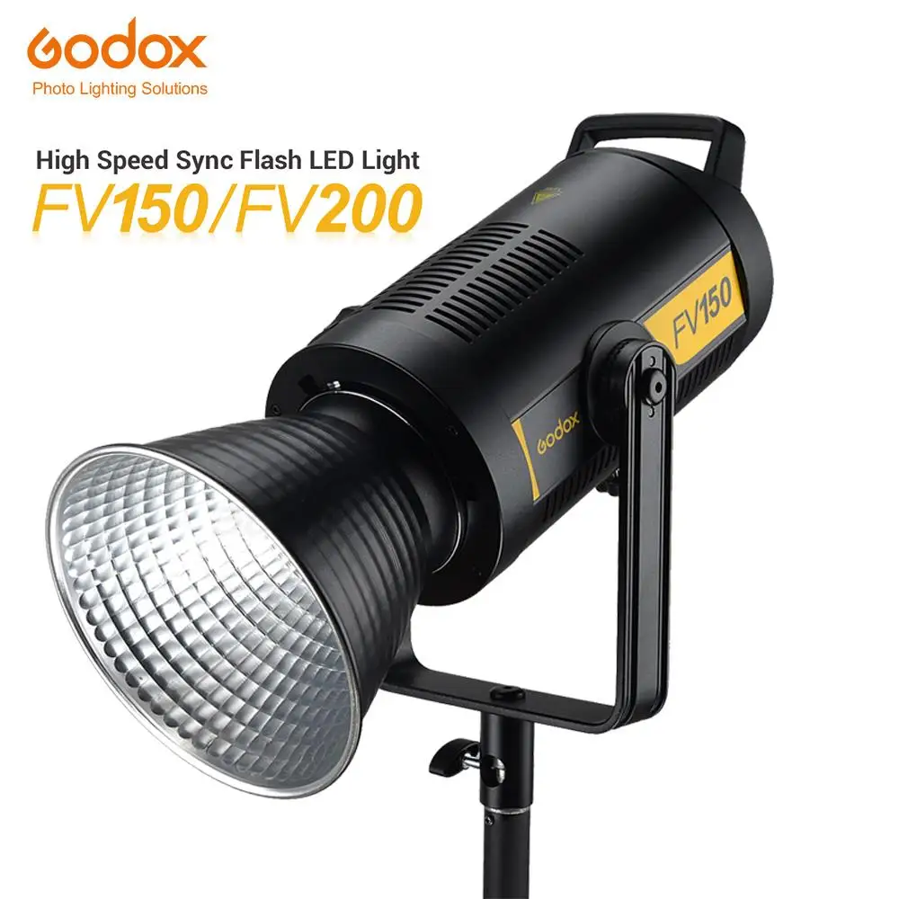 

GODOX FV150 150W FV200 200W High Speed Sync Flash LED Light Continuous Light 5600k Camera Photo Studio Photography Light Flash