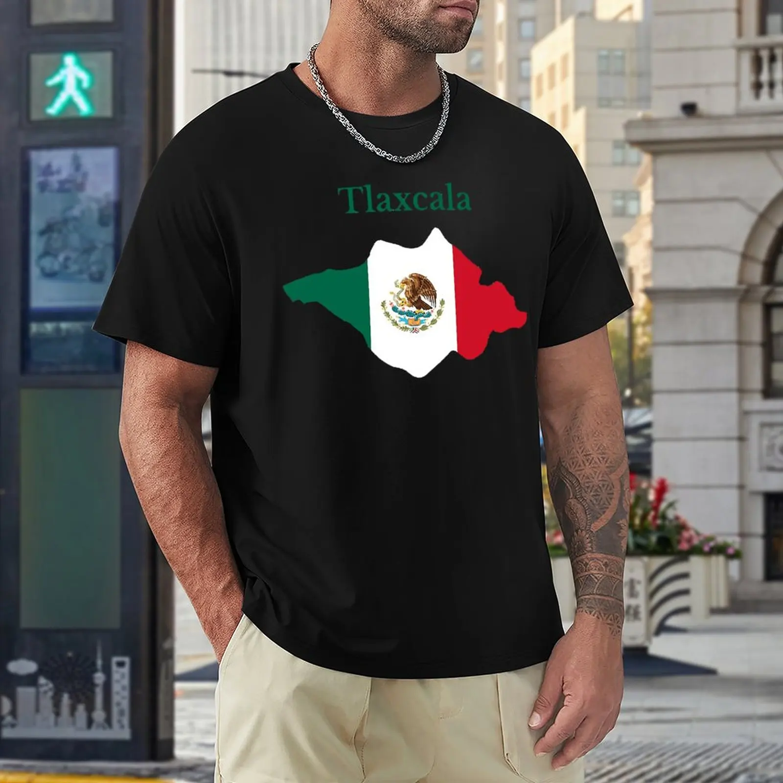 

Tlaxcala State Map Mexico Premium Tees High Quality Home USA Size