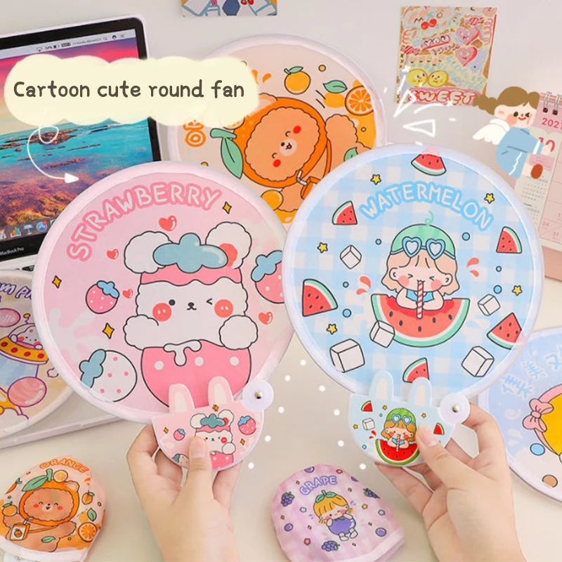 1 Шт. Портативный Складной Ручной Вентилятор Креативный Летний Маленький