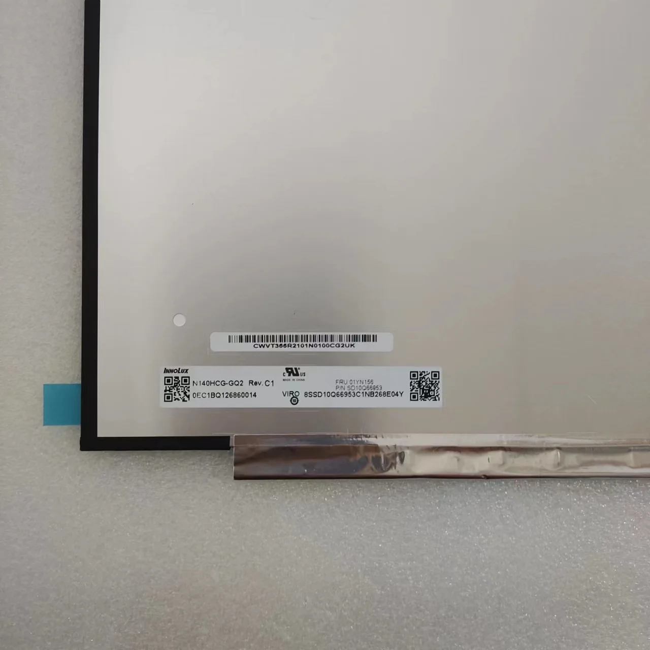 Экран для ноутбука Thinkpad T480 T490s X1 Carbon 7th 8th LCD N140HCG-GQ2 B140HAN05.7 NE140FHM-N61 Pantallas FHD IPS 01YN156