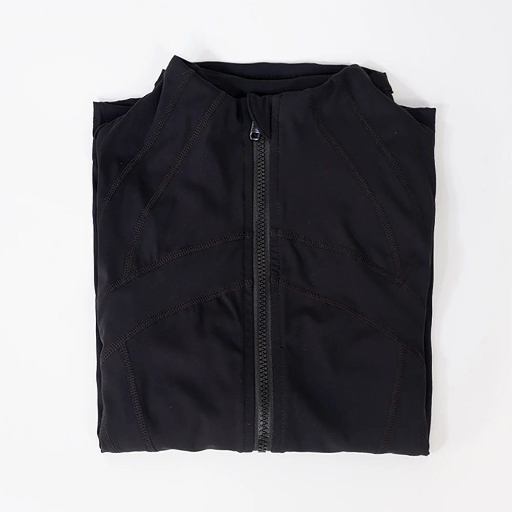 Running Coat Woman Jacket Slim Fit Jacket for Running Quick Drying Tops Sport Jacket with Thumbholes Women Sportwear for Winter