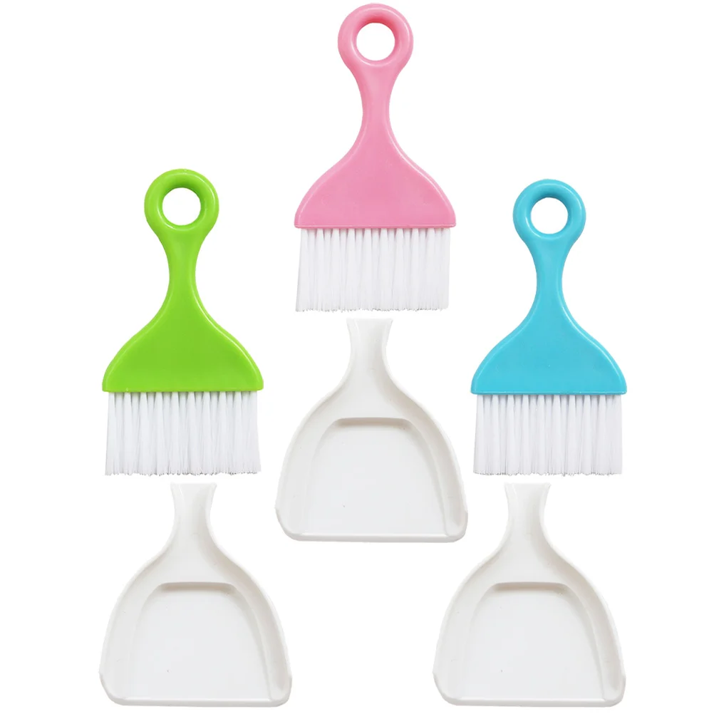 

Broom Dustpan Mini Hand Brush Cleaning Setdesktopkeyboard Whisk Cleaner Tray Withheld Handled Bed Sweeping Duster Dusting