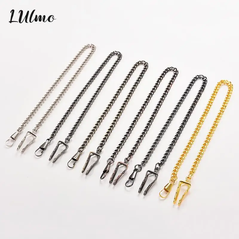 

6 colors Bronze Alloy Chain For Antique Quartz Women Men Vintage Pocket Watch