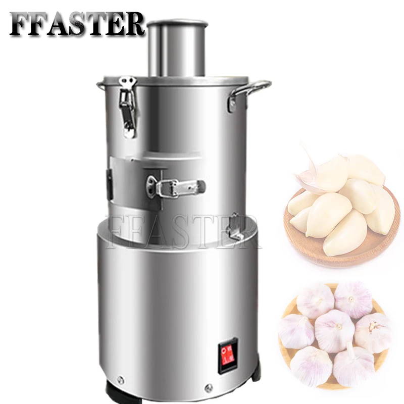 

Небольшая портативная автоматическая машина для чистки чеснока 110 В 220 В используется в ресторане электрическая машина для чистки чеснока