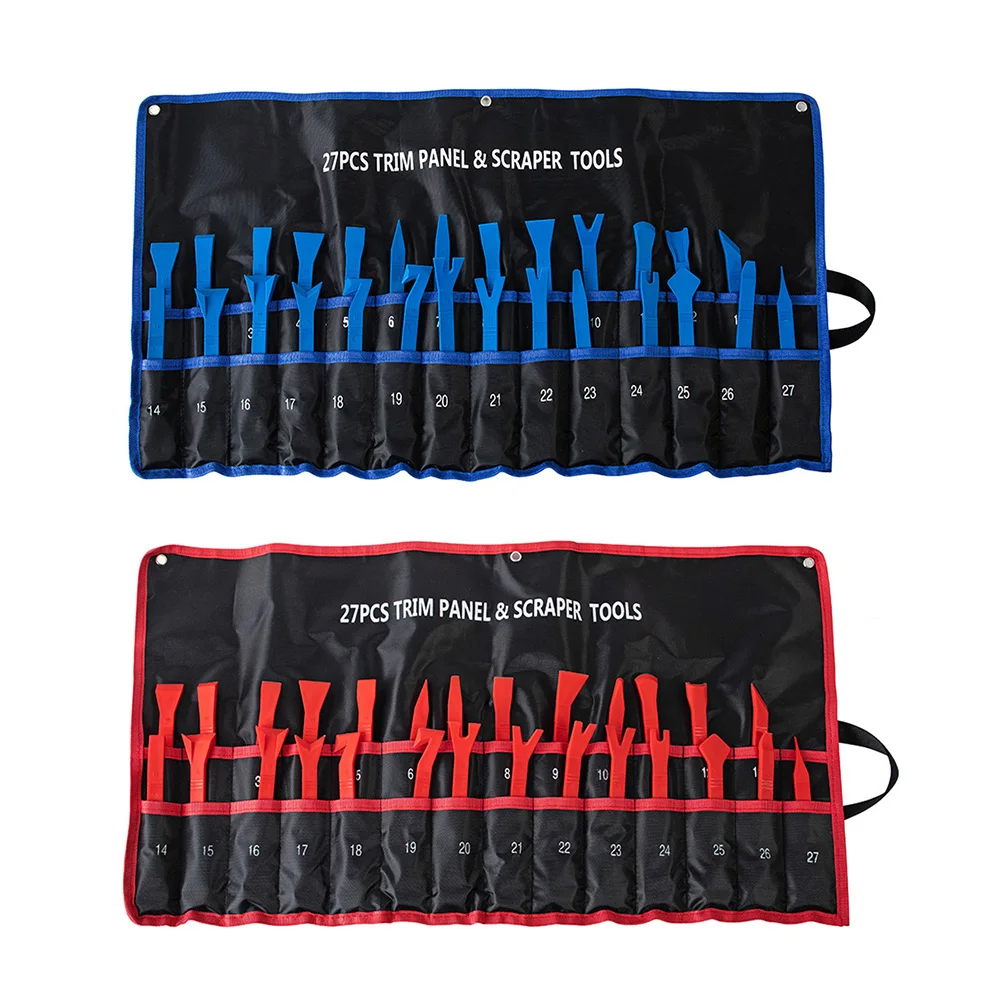 

27pcs Car Audio Repair Tool Professional Car Door Panel Inner Instrument Panel Dismantling Tools Auto Accessories